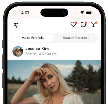 FirstMovez dating app mockup